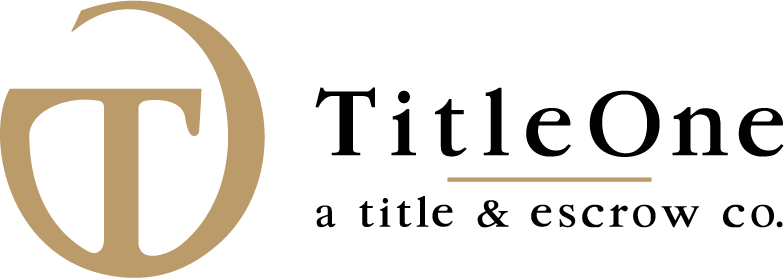 TitleOne, a Title and Escrow Company | Logo